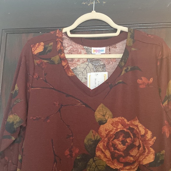 Lularoe fall floral Emily dress - Picture 5 of 6